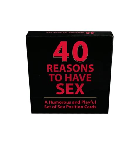 Kheper Games 40 Reasons To Have Sex Empire Smoke Distributors