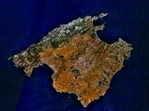 Map Of Mallorca Satellite Map Online Maps And