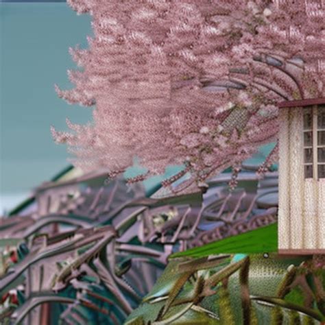 Stable Diffusion Prompt The Cherry Blossom Tree House Prompthero