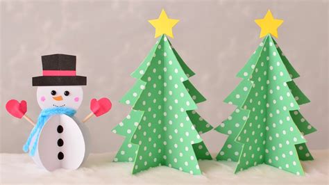 【12月工作】画用紙で作るクリスマスツリーと雪だるまの折り方・作り方動画christmastreeandsnowman 介護士しげゆきブログ