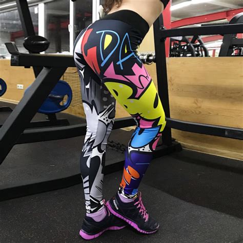 Women Fitness Leggings High Waist Workout Leggings Mujer Push Up