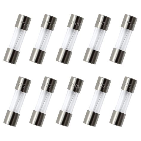 Black Friday 60 Off Zupayipa Pack Of 10 Pcs F20al Fast Blow Fuse 20a 250v Glass Fuses 0 2 X 0