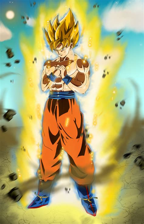 Son Goku Mastered Ultra instinct Super Saiyan by Blade3006 on DeviantArt