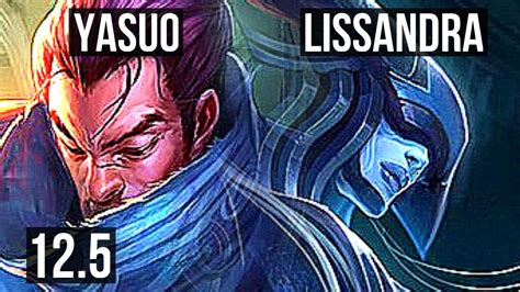 Yasuo Vs Lissandra Mid M Mastery Legendary Games