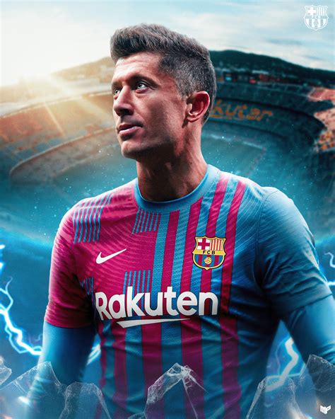 LEWANDOWSKI FC BARCELONA On Behance