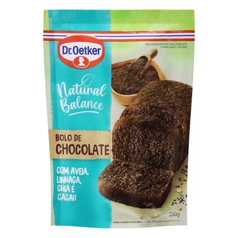 Mistura Para Bolo Natural Balance Dr Oetker Gr Center Box Plus