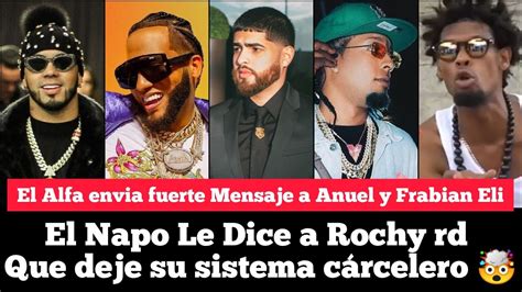 EL ALFA REVELA PROBLEMAS CON ANUEL Y FRABIAN ELI EL NAPO FUERTE