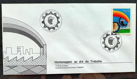 Envelope Fdc Dia Do Trabalho Economia Cbc Brasilia