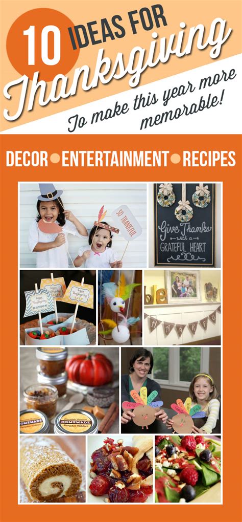 10 fun ideas for Thanksgiving this year