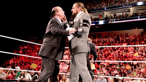 Paul Heyman Confronts Triple H Photos Wwe