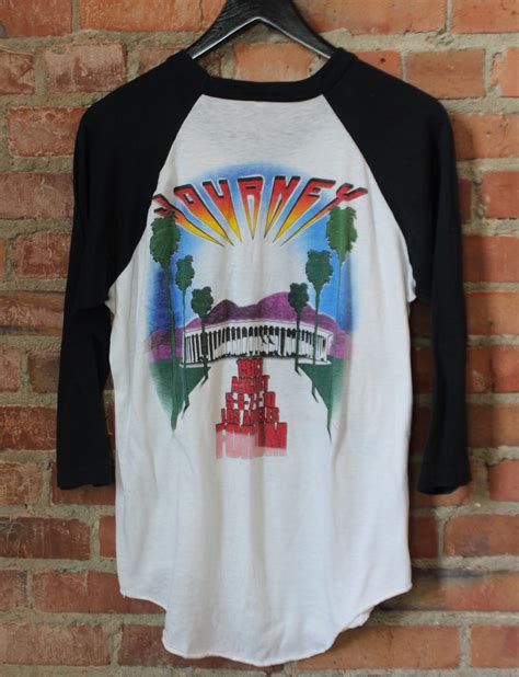 Vintage Journey Concert T Shirt California Rock N Roll Jersey Etsy