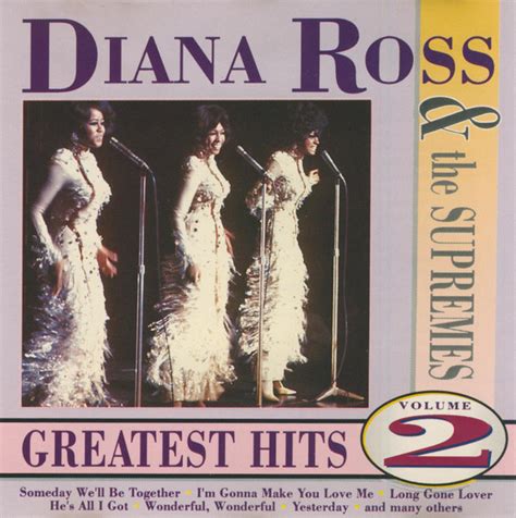 Diana Ross The Supremes Greatest Hits Volume 2 1990 CD Discogs