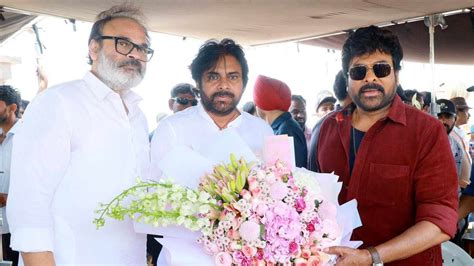 Chiranjeevi Gears Up To Propel Pawan S Jana Sena Donates Big For The