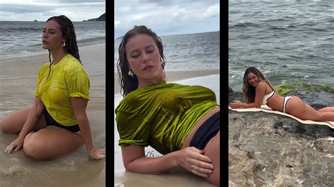 Paolla Oliveira V Deo Porn Se Exibindo Na Praia Cheia De Tes O Cnn Amador
