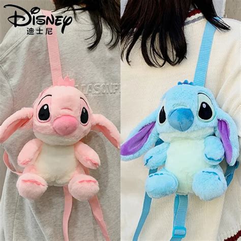 Grand Sac Dos En Peluche Stitch De Dessin Anim Sacs Dos Mignons Poup Es