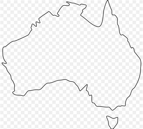 3 Free Printable Blank Australia Map Outline World Map With Countries