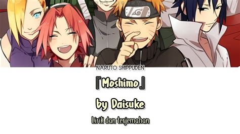 Naruto Shippuden Opening 12 『moshimo』 Lirik And Terjemahan Indonesia