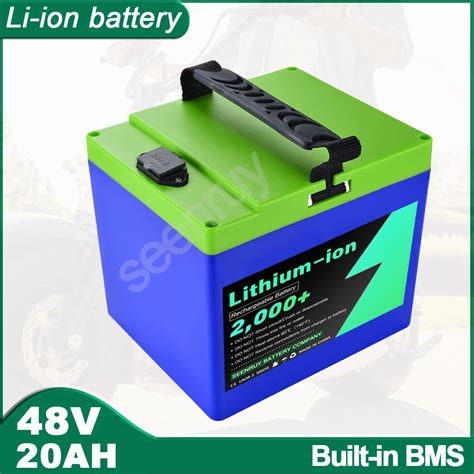 Wholesale Custom SEENRUY 48V 20AH Li Ion With 30A 50A 80A BMS Lithium