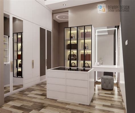 Walk In Closet Design Milik Bu Zakiyah Yg Mewah