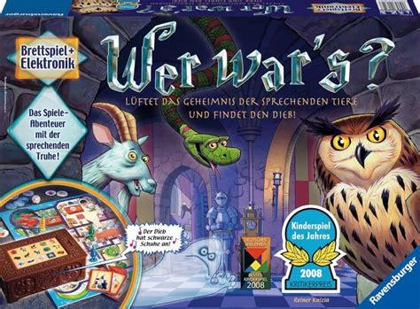 Stalo žaidimas Ravensburger Who saw it?DE - ToysPlius Žaislų išparduotuvė