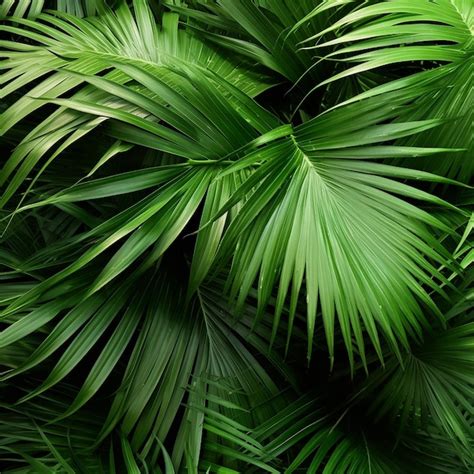 Premium Photo | Leaves of palm tree background