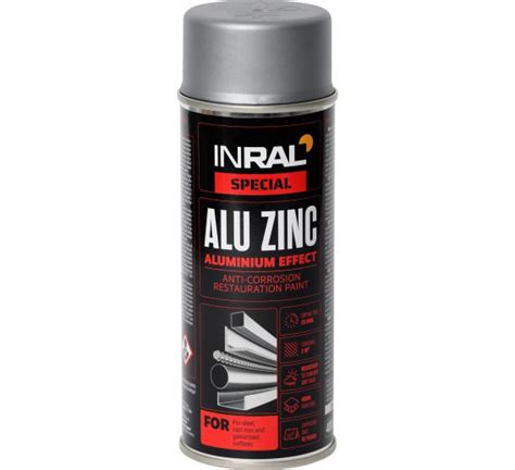 Aerozoliniai Da Ai Aliuminio Inral Alu Zinc Ml Lankava Lt