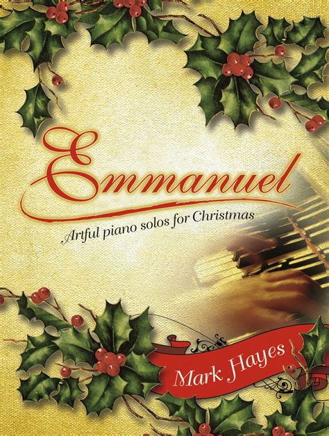 Emmanuel: Artful piano solos for Christmas