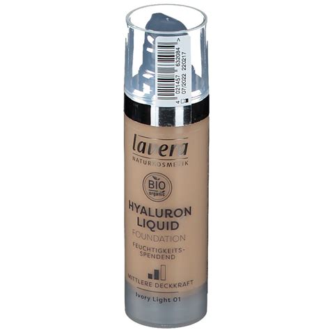 Lavera Hyaluron Liquid Foundation Ivory Light 01 30 Ml Shop Apotheke