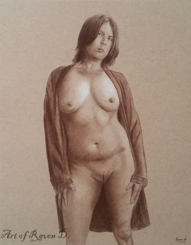 Sepia Self Portrait By ArtOfRavenD Hentai Foundry