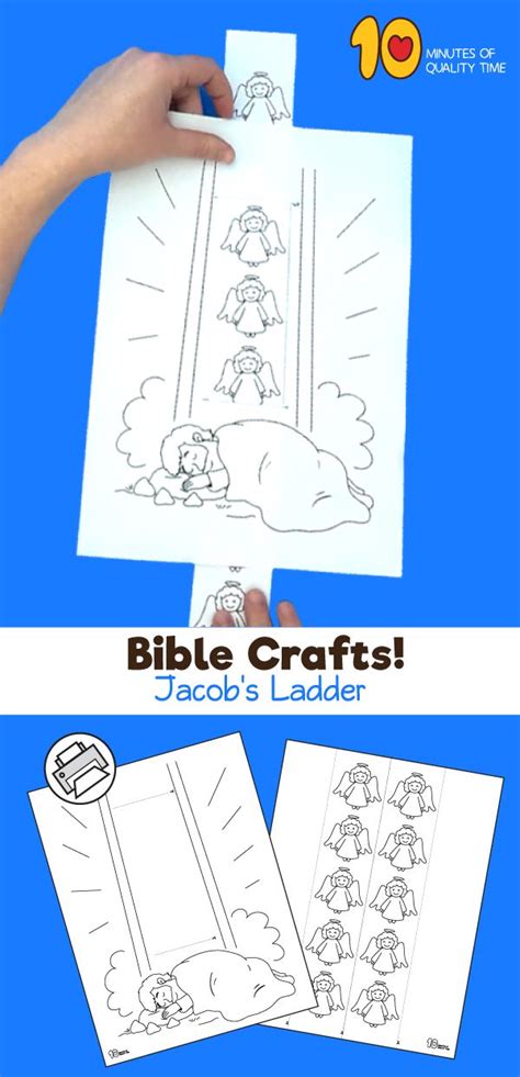 Jacob’s Ladder Craft | Sunday school activities, Sunday school kids, Bible crafts sunday school