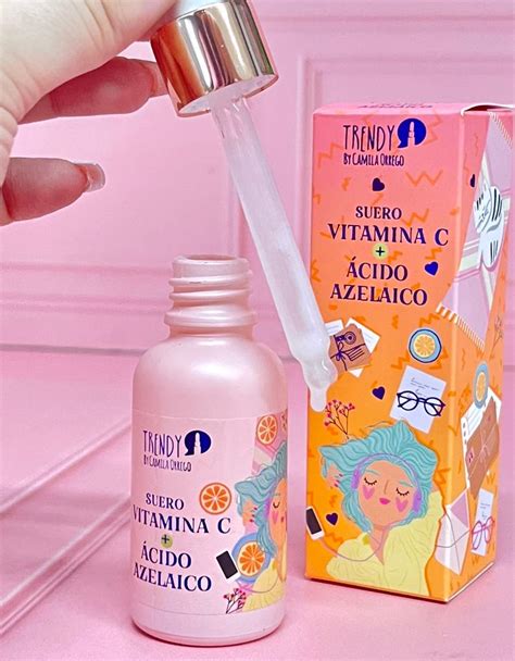 Suero Vitamina C Cido Azelaico Trendy Coco Pink Store