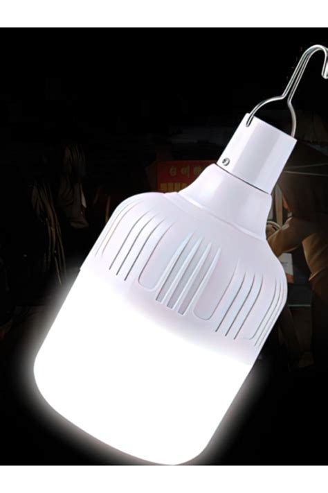 Cata 30 Watt E27 Duylu Taşınalabilir Şarjlı Led Ampul Ct 4279 Beyaz