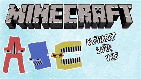 Alphabet Lore Addon V15 Mcpe 119 Youtube