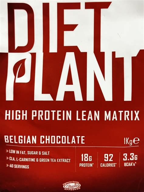 Phd Diet Plant Protein Powder 1kg Belgian Chocolate For Sale Online Ebay