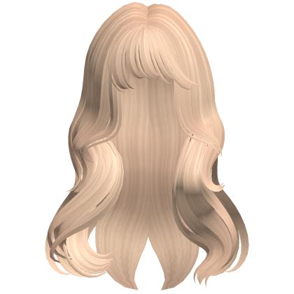 Wispy Iconic Hair Blonde Roblox