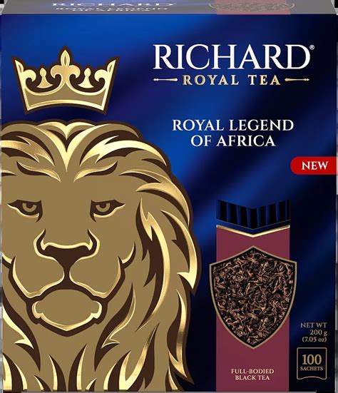 Черный чай Ричард Royal Legend of Africa 100 сашетов | Richard