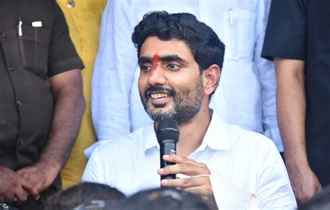 Lokesh Detained By Andhra Pradesh Police Telangana Today