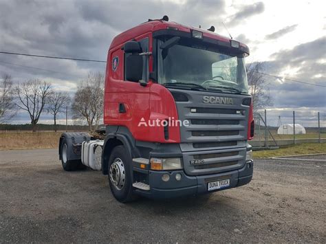 Scania R Manual Hydraulic Truck Tractor For Sale Poland Cz Opa Rg