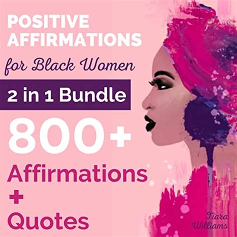 Positive Affirmations For Black Women In Bundle By Tiara Williams