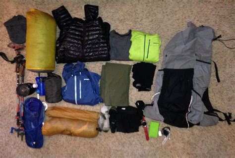 My Colorado Trail Gear List: The September Edition