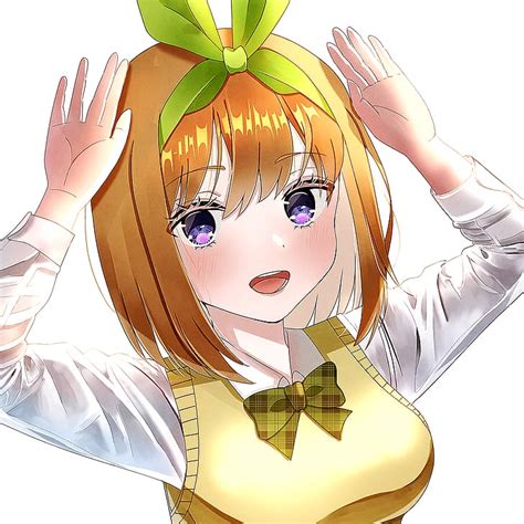 Anime Chicas Anime Toubun No Hanayome Nakano Yotsuba Pelo Corto