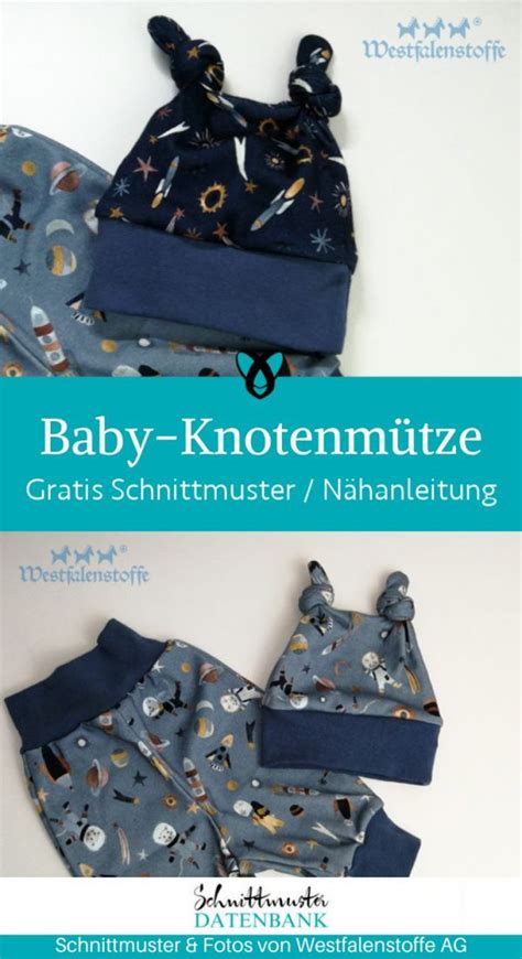 Baby Knotenm Tze N Hen Kostenlose Schnittmuster Datenbank