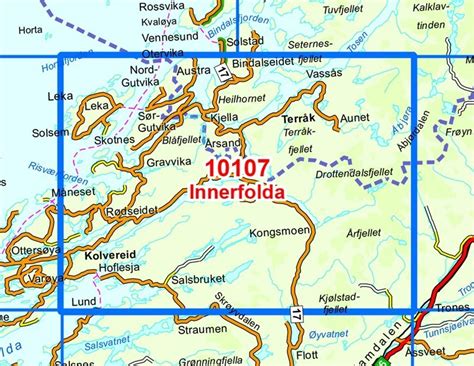 Norge Serien Innerfolda Geobuchhandlung