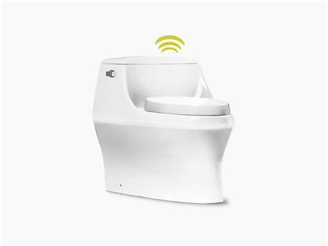 Skirted One Piece 4 8l Touchless Toilet With Class 5 Flushing Technology 8688t Tpf Kohler