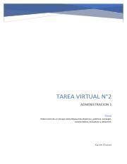 Ensayo Pdf Tarea Virtual N Administracion Tema Elaboraci N De