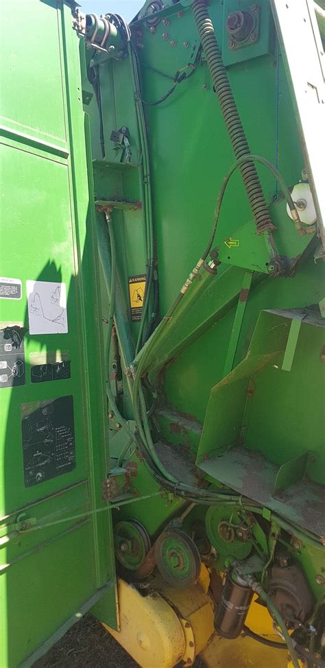 John Deere 435 Baler With Net Wrap Machinery And Equipment