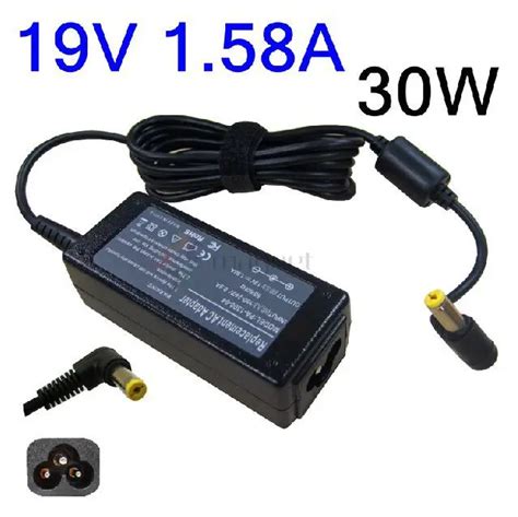 19v1 58a 30w Ac Power Adapter Charger For Dell Inspiron Mini 9 10 1010 1012 1018 10v 12 1210