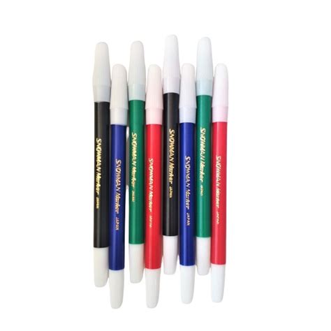 Jual Spidol Kecil Snowman Loos Marker Pencil Type HItam Biru Hijau