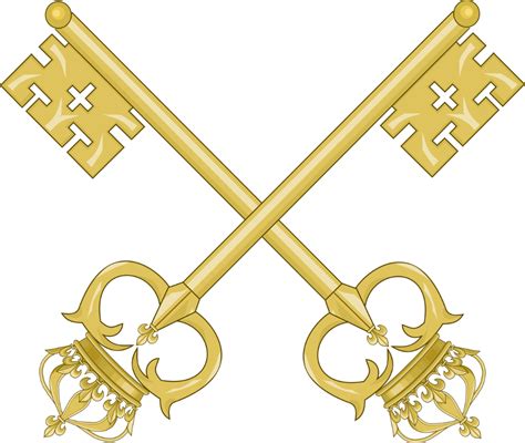 Orn Ext Grand Chambellan Category Svg Coat Of Arms Elements Keys