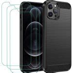 Pack Capa Carbon Iphone Pel Culas Vidro Temperado